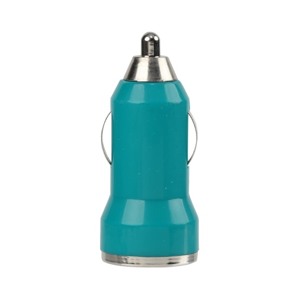 slide 1 of 3, Vivitar Od5021 2.4A Dual Usb-A Car Charger, Teal, 1 ct