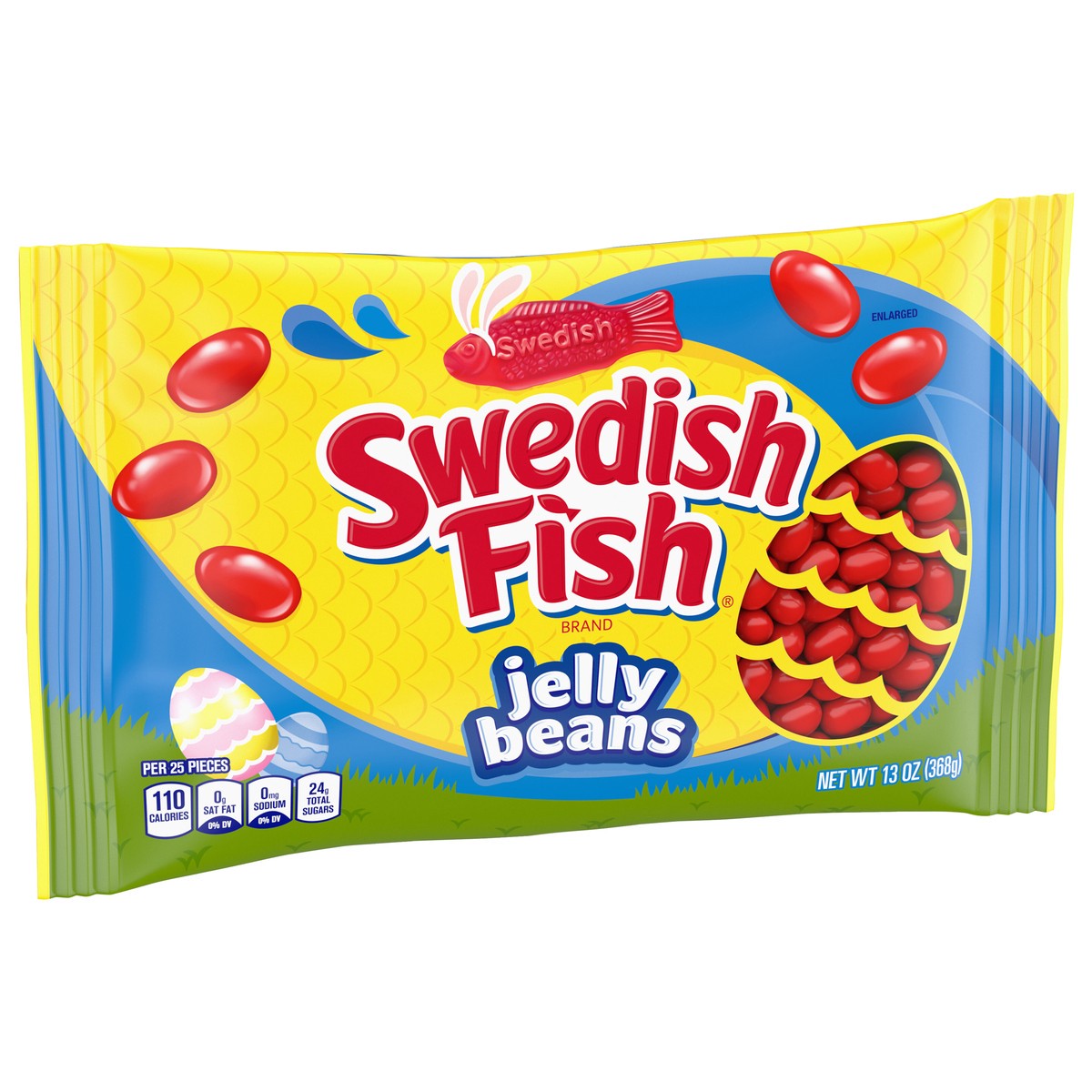 slide 2 of 9, SWEDISH FISH Jelly Beans Easter Candy, 13 oz, 13 oz