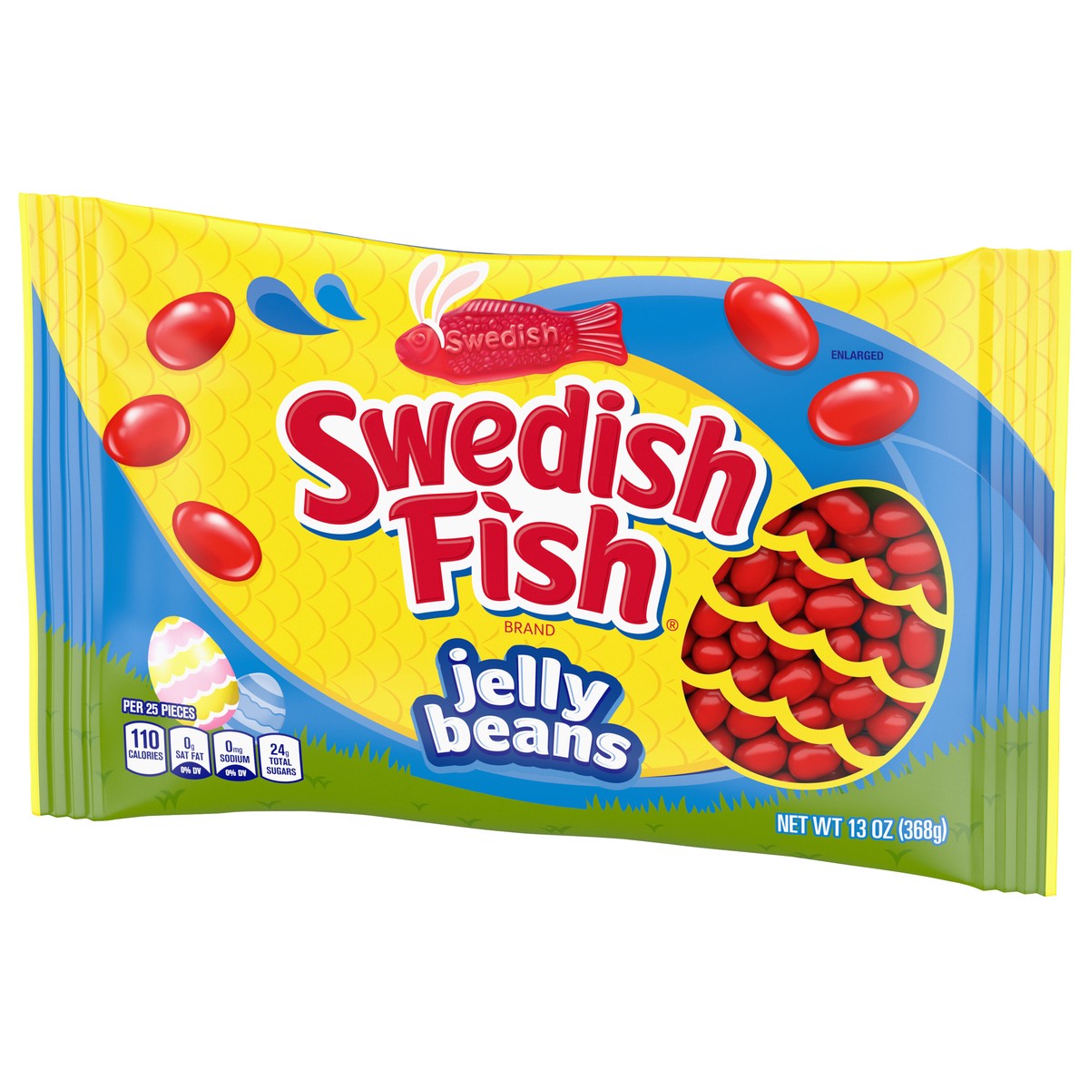 slide 3 of 9, SWEDISH FISH Jelly Beans Easter Candy, 13 oz, 13 oz