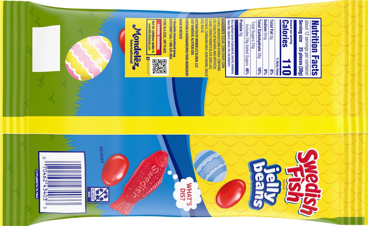 slide 5 of 9, SWEDISH FISH Jelly Beans Easter Candy, 13 oz, 13 oz