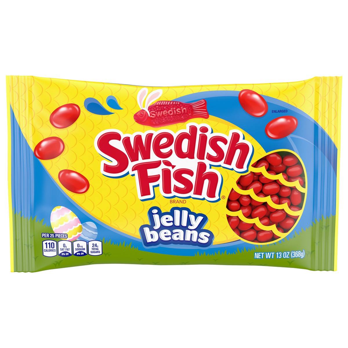 slide 1 of 9, SWEDISH FISH Jelly Beans Easter Candy, 13 oz, 13 oz