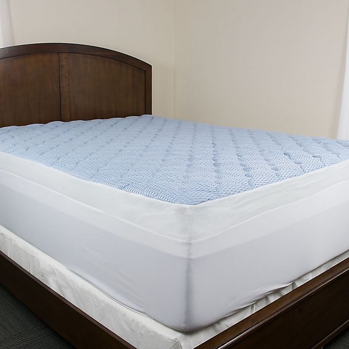 slide 2 of 3, Therapedic Luxe Twin Serene Foam Mattress Topper, 3.5 in