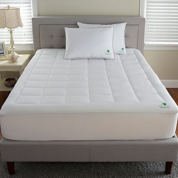 slide 2 of 4, Therapedic Celliant Full Mattress Pad - White, 1 ct