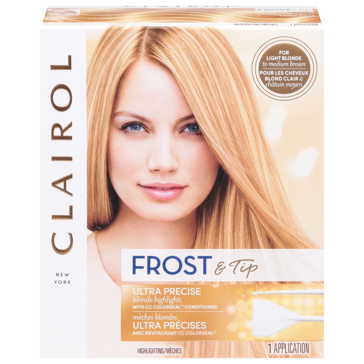 slide 7 of 13, Clairol Blonde Highlights Ultra-Precise Frost & Tip Hair Color 1 ea, 1 ct