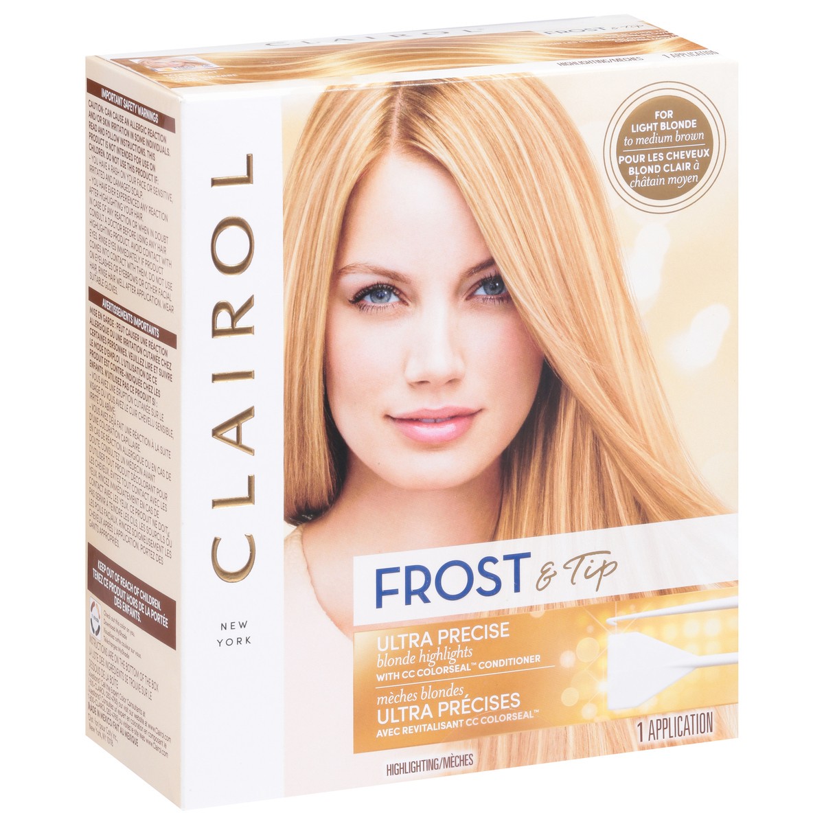 slide 6 of 13, Clairol Blonde Highlights Ultra-Precise Frost & Tip Hair Color 1 ea, 1 ct