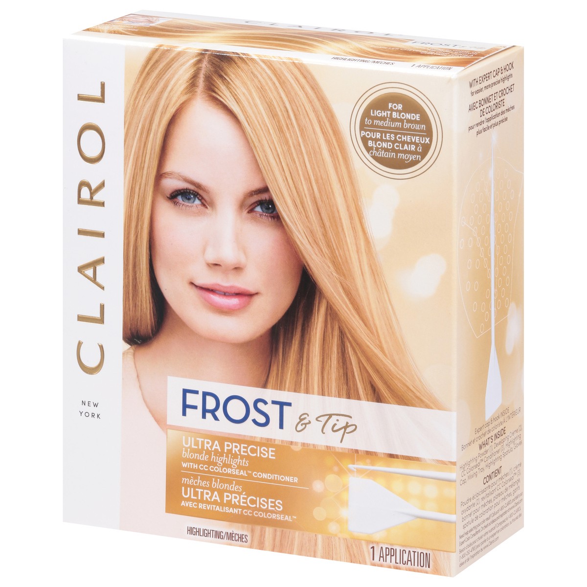 slide 5 of 13, Clairol Blonde Highlights Ultra-Precise Frost & Tip Hair Color 1 ea, 1 ct