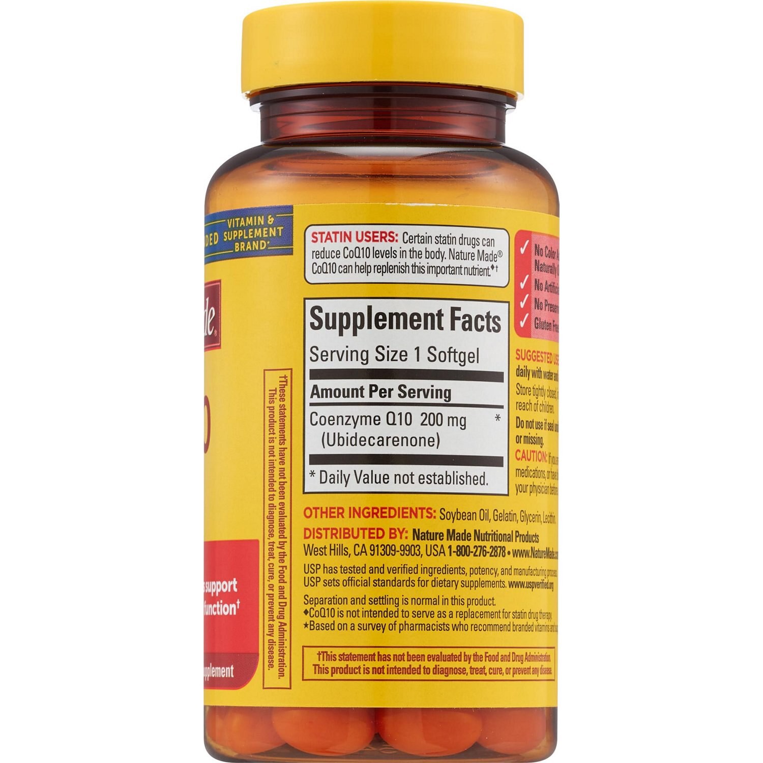 slide 4 of 4, Nature Made Coenzyme Q-10 200 Mg, 30 Ct, 30 ct