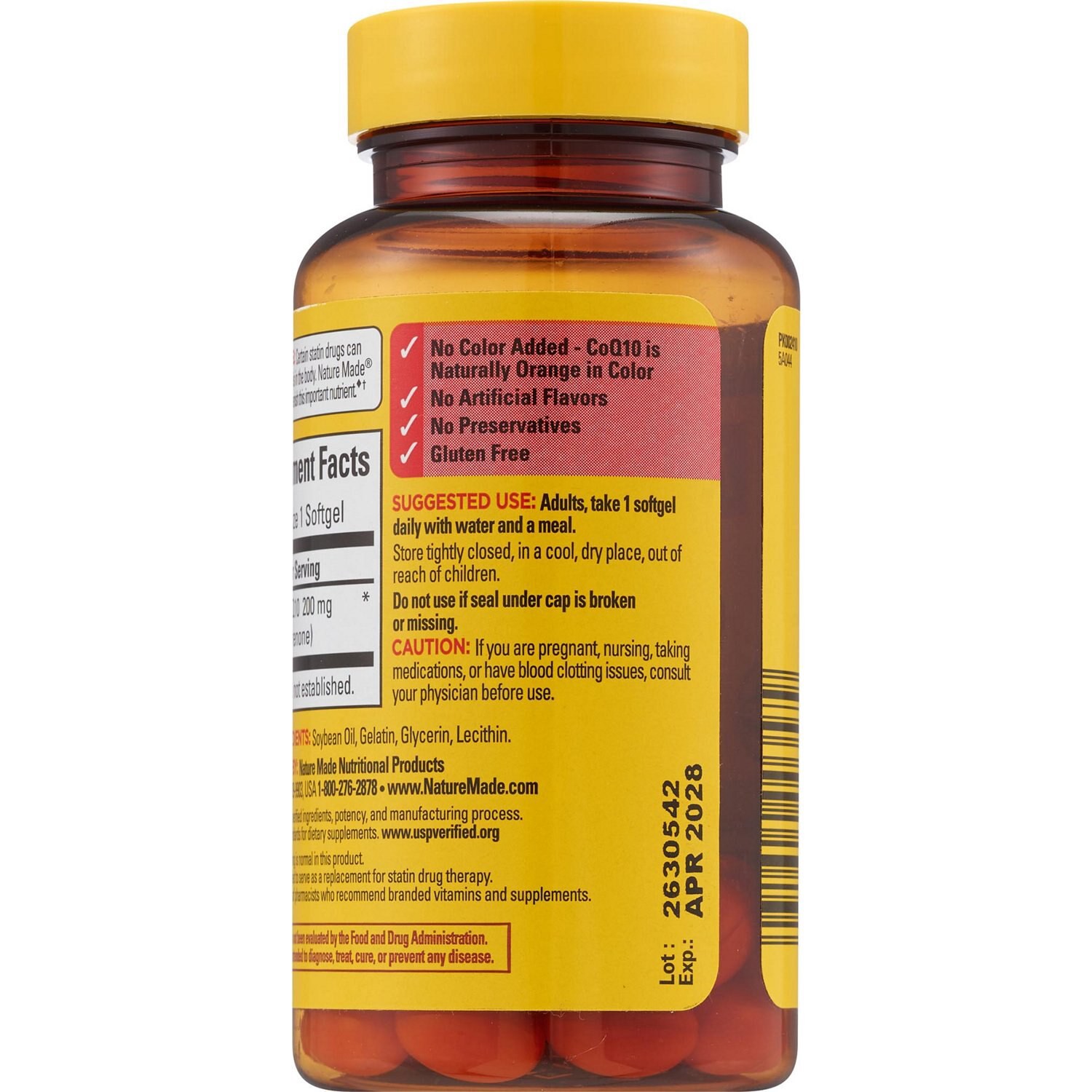 slide 2 of 4, Nature Made Coenzyme Q-10 200 Mg, 30 Ct, 30 ct