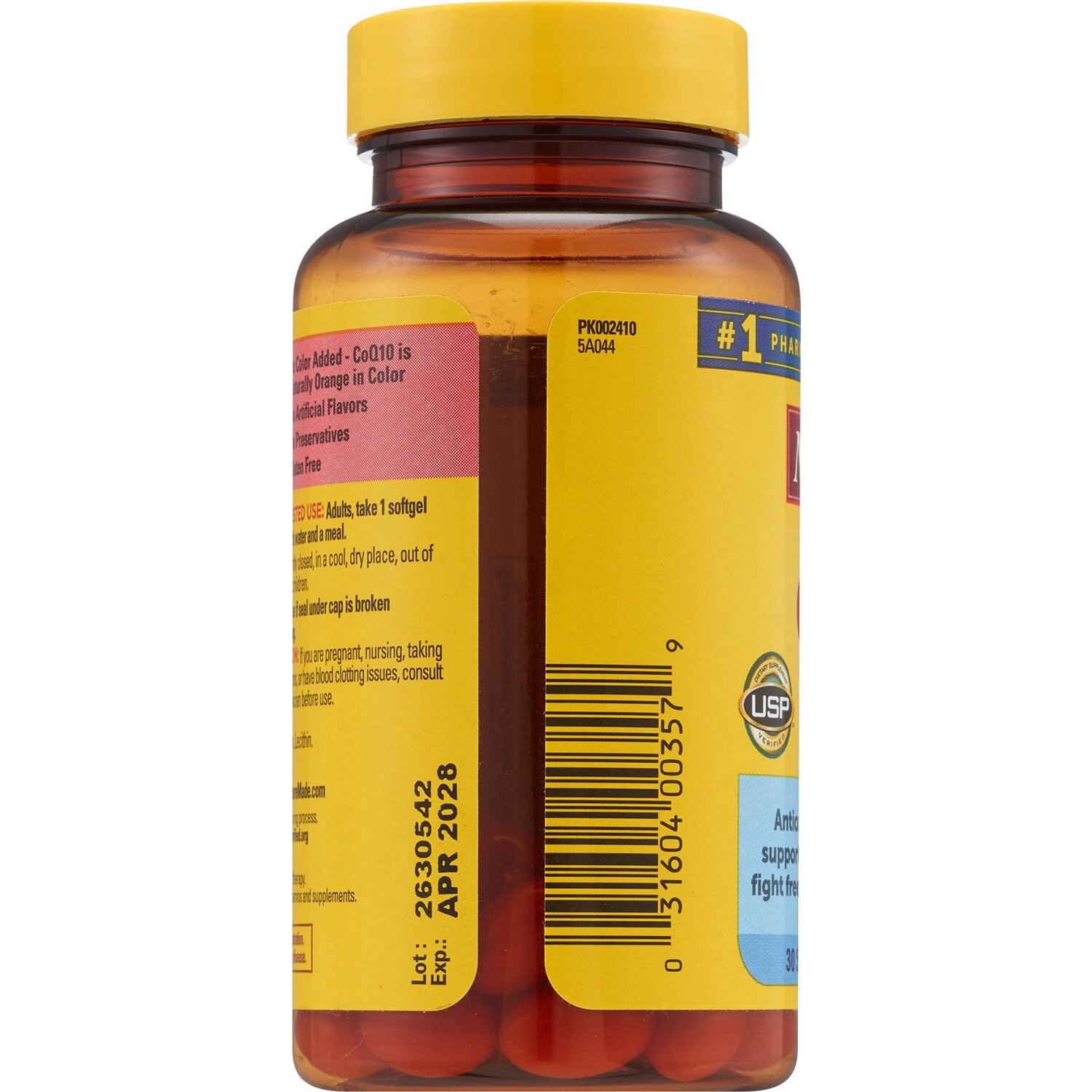 slide 3 of 4, Nature Made Coenzyme Q-10 200 Mg, 30 Ct, 30 ct