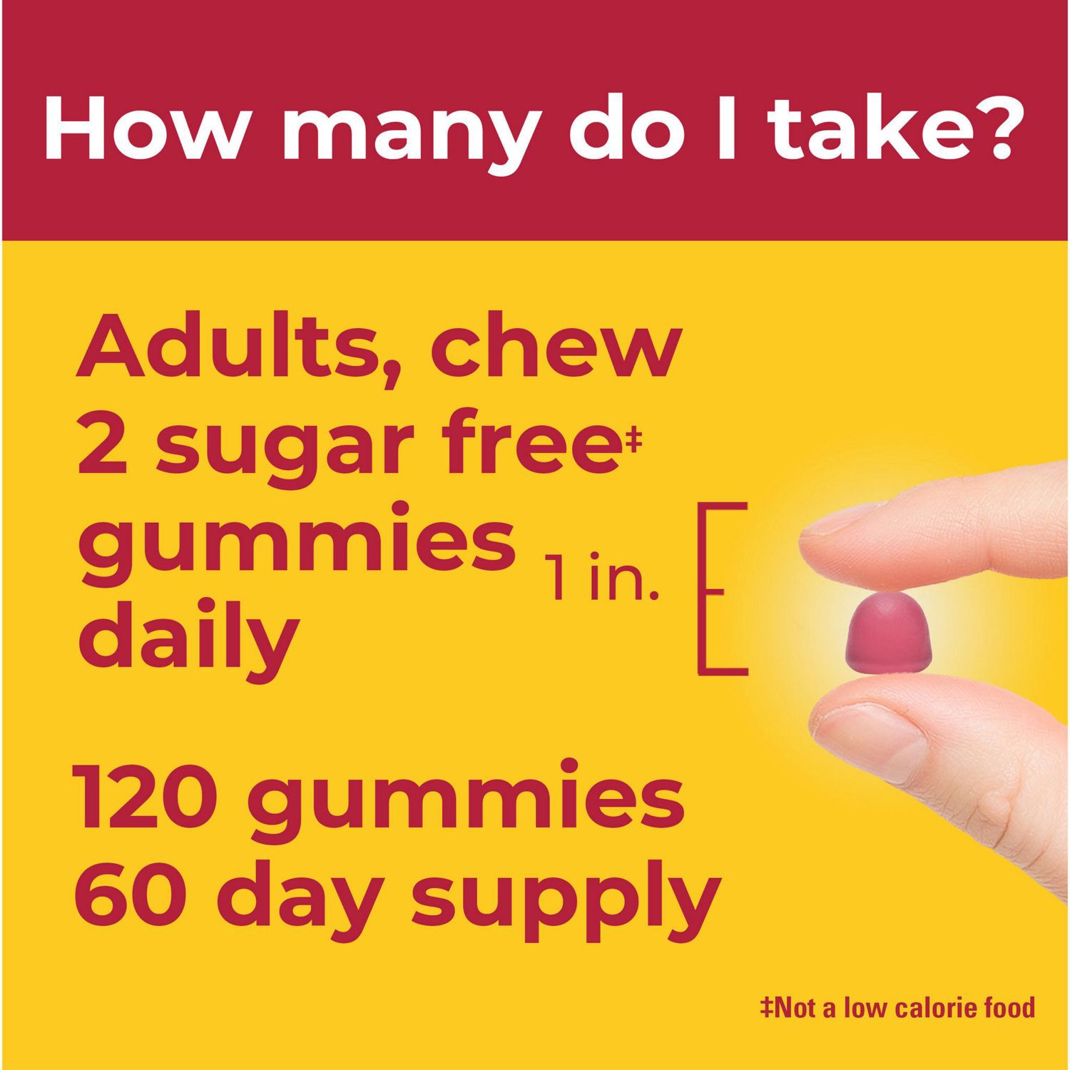 slide 4 of 8, Nature Made Zero Sugar Hair Skin Nails Gummies, Sugar Free Gummies, 120 Count, 120 ct