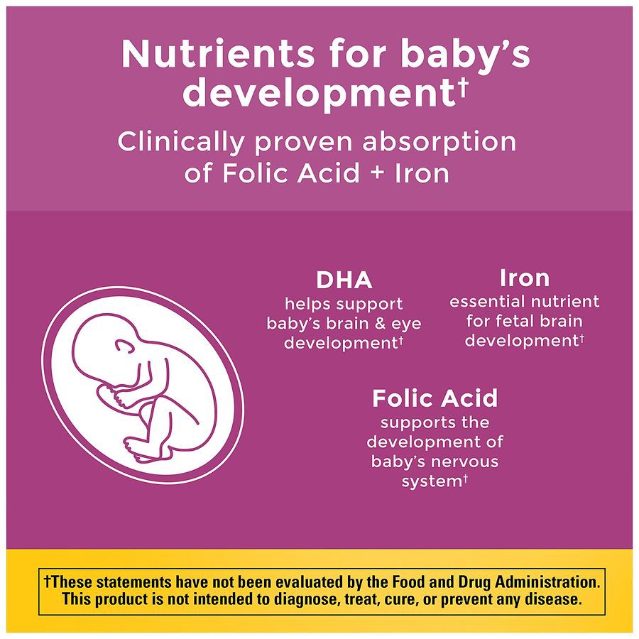 slide 4 of 5, Nature Made Multi + DHA 200 mg Softgels Prenatal 90 ea, 90 ct