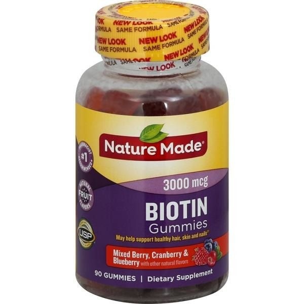 slide 1 of 4, Nature Made Biotin Dietary Supplement Gummies - Fruit, 90 ct