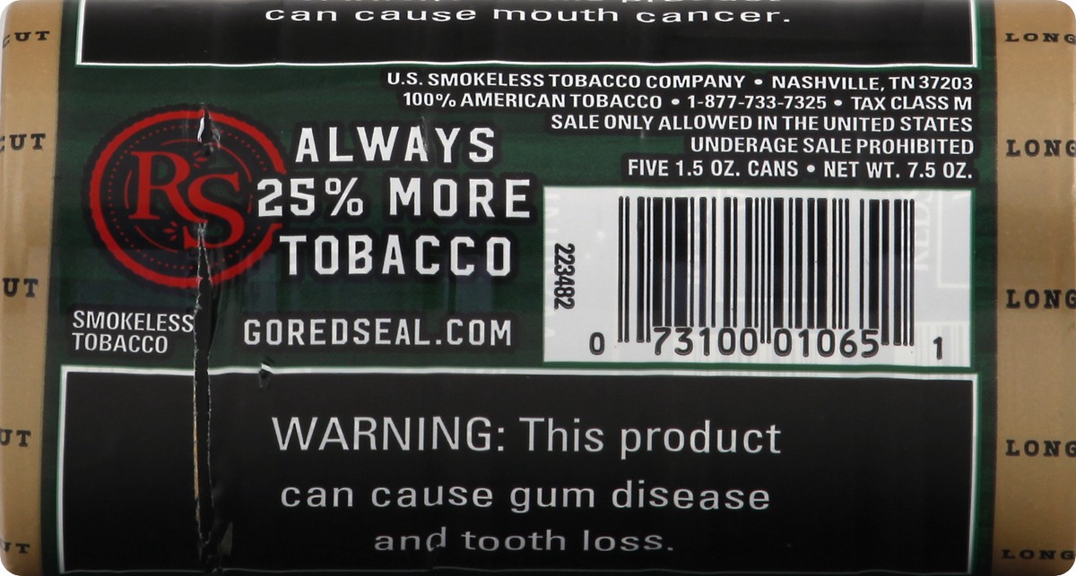 slide 2 of 11, RedSeal Tobacco - 5 ct, 5 ct