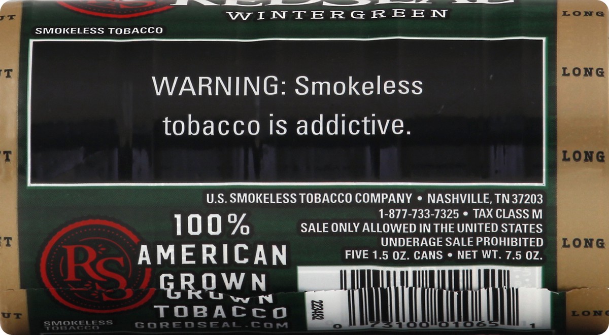 slide 9 of 11, RedSeal Tobacco - 5 ct, 5 ct