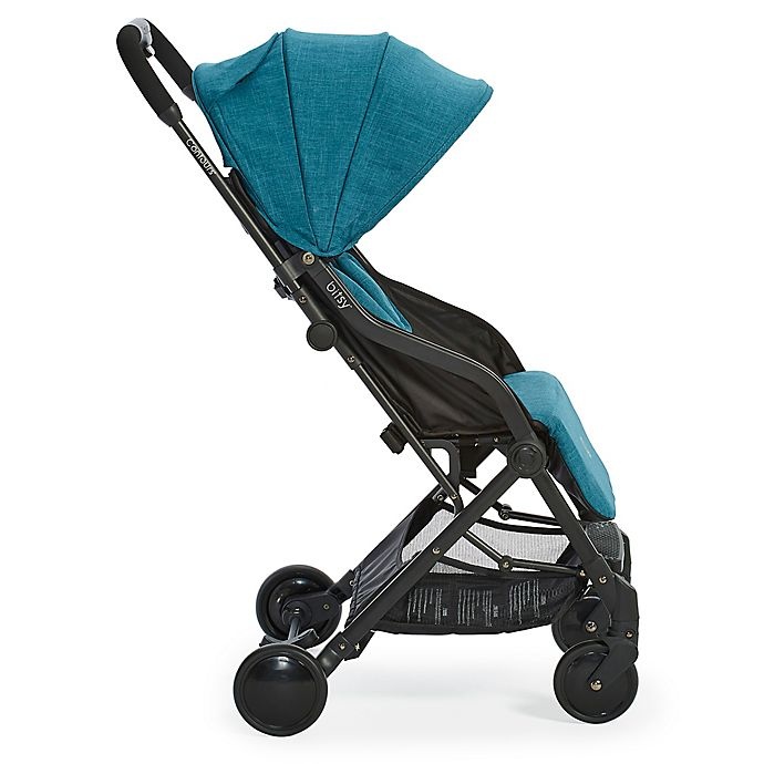 slide 2 of 5, Contours Bitsy Compact Fold Stroller - Teal, 1 ct