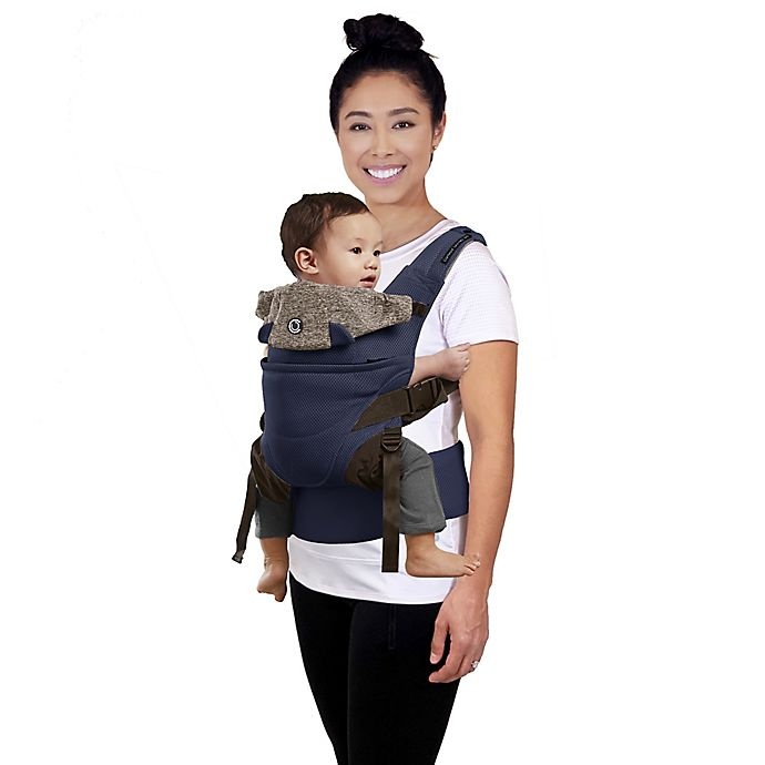 slide 4 of 10, Contours Journey GO 5-in-1 Baby Carrier - Navy, 1 ct