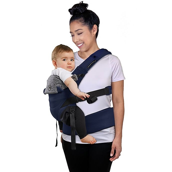 slide 6 of 10, Contours Journey GO 5-in-1 Baby Carrier - Navy, 1 ct