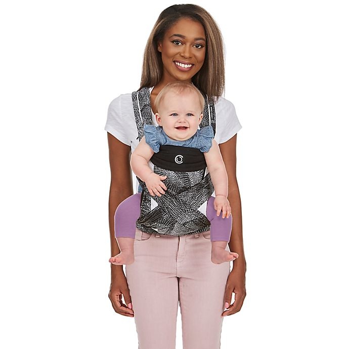 slide 4 of 9, Contours Cocoon 5-in-1 Baby Carrier - Black, 1 ct