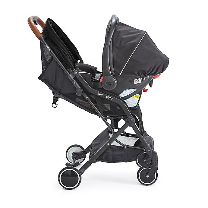 slide 3 of 8, Contours Bitsy Elite Stroller - Onyx Black, 1 ct