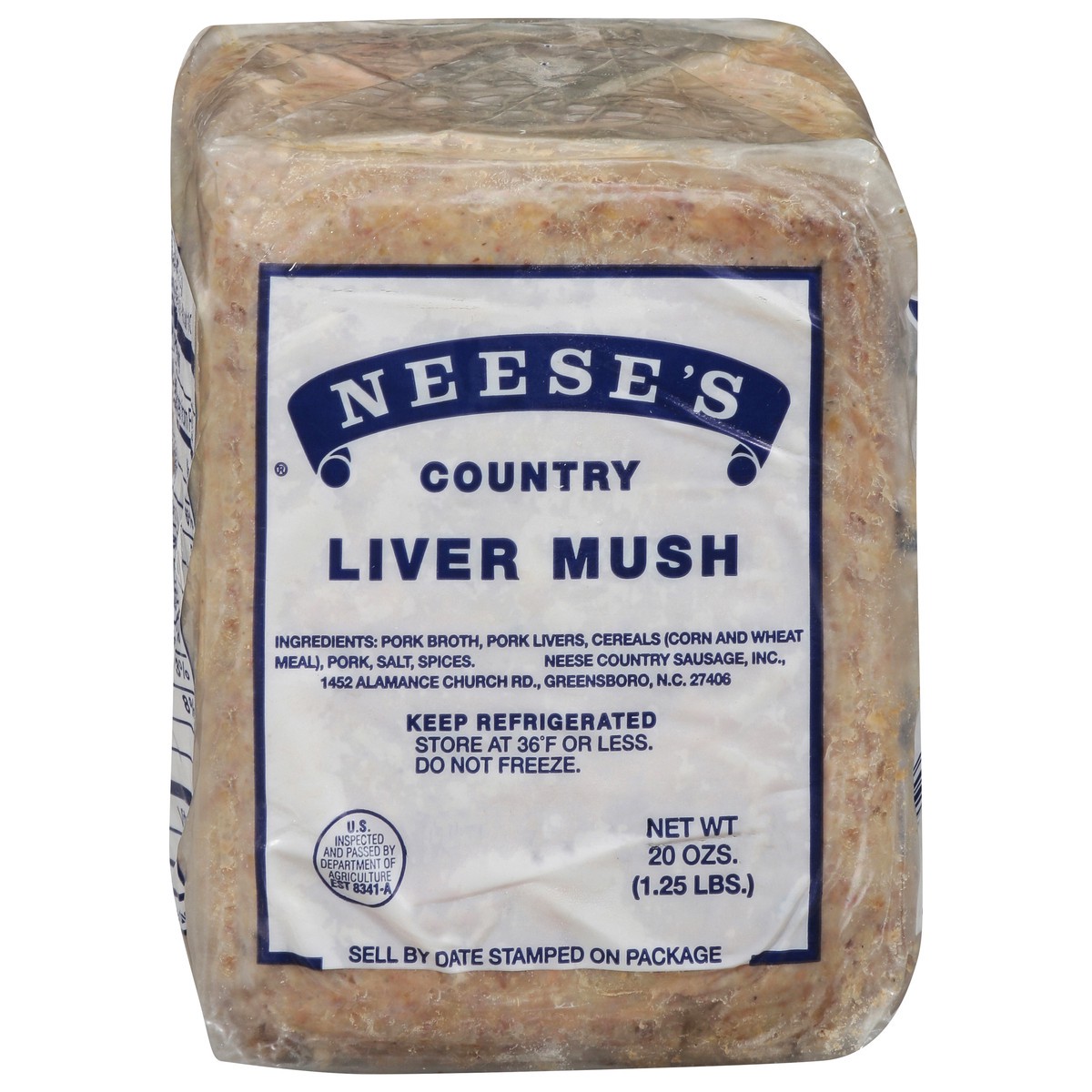 slide 5 of 13, Neese's Country Liver Mush 20 oz, 20 oz