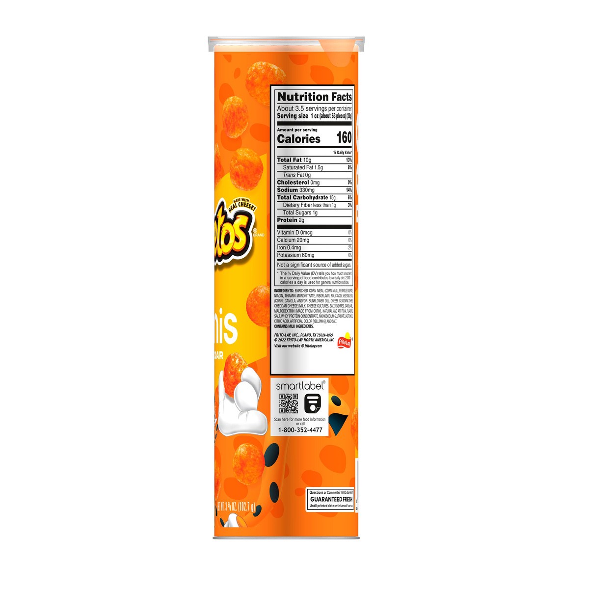 slide 6 of 9, Cheetos Cheese Flavored Snacks, 3.62 oz