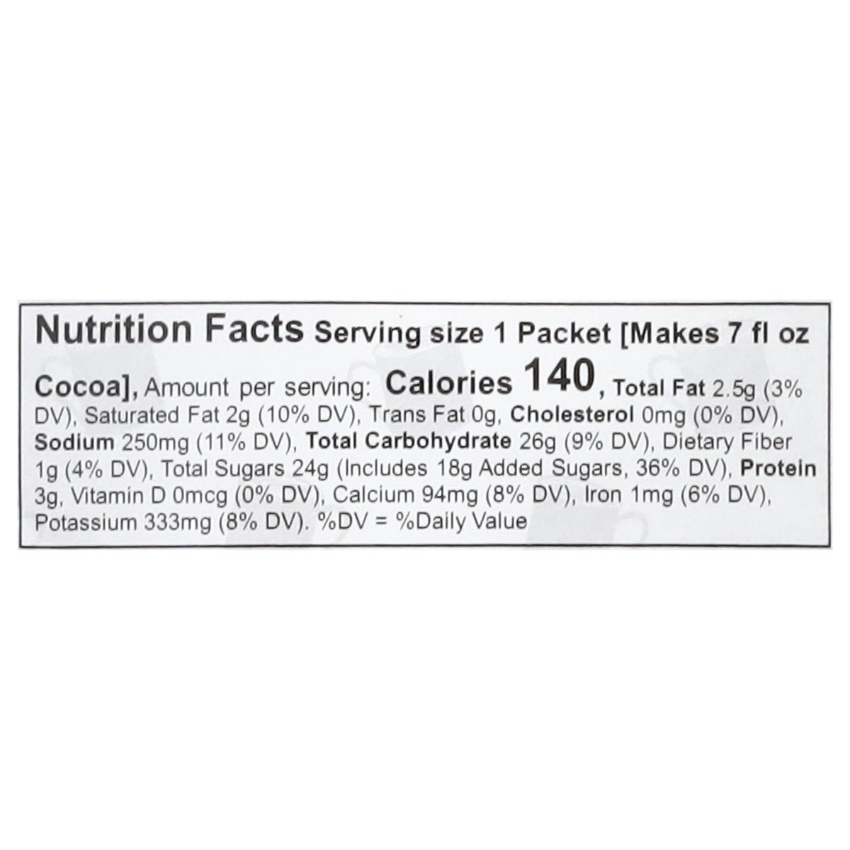 slide 13 of 14, Cocoa Classics French Vanilla Cocoa Mix Packet, 1.25 oz