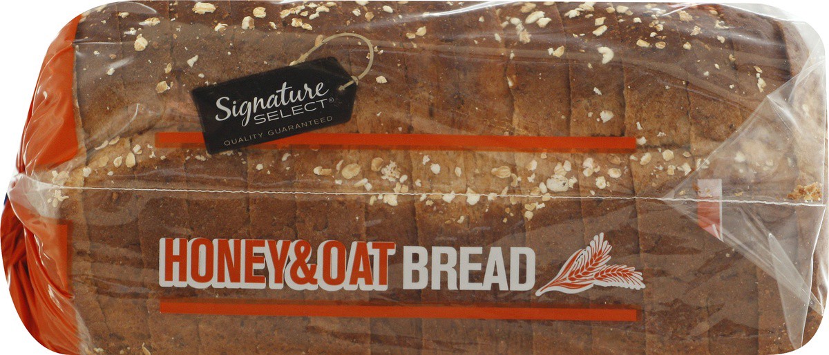 slide 9 of 9, Signature Kitchens Bread Oat & Honey, 24 oz