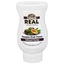 Real Passion Fruit Puree Infused Syrup - 16.9 OZ