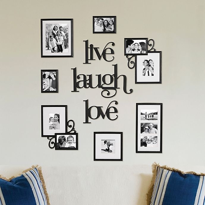 slide 2 of 5, WallVerbs Live Laugh Love Wall Collection, 10 ct