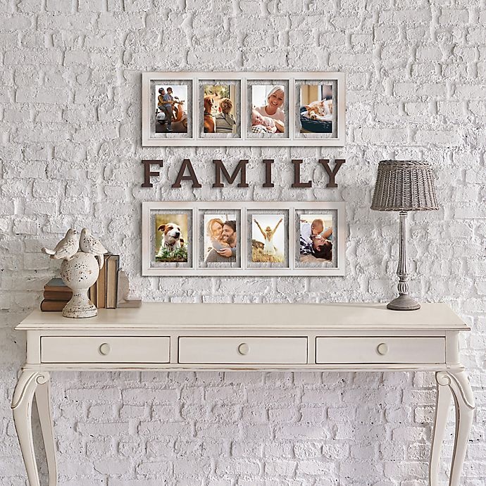slide 3 of 5, Wallverbs Family Picture Frame Set, 8 ct