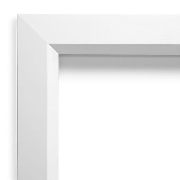 slide 3 of 6, Amanti Art Blanco Bathroom Vanity Mirror - White, 32 in x 26 in