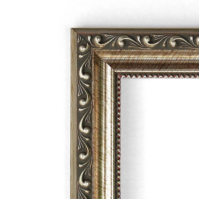 slide 4 of 5, Amanti Art Parisian Silver Bathroom Mirror - Nickel/Silver, 31 in x 25 in