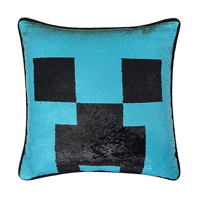 slide 2 of 2, Minecraft Square Throw Pillow, 1 ct