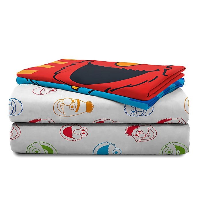 slide 2 of 3, Sesame Street Twin Sheet Set, 1 ct