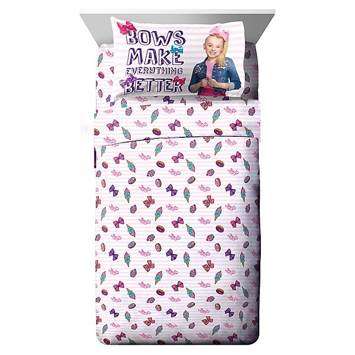 slide 4 of 8, JoJo Siwa Sweet Life Full Sheet Set, 1 ct