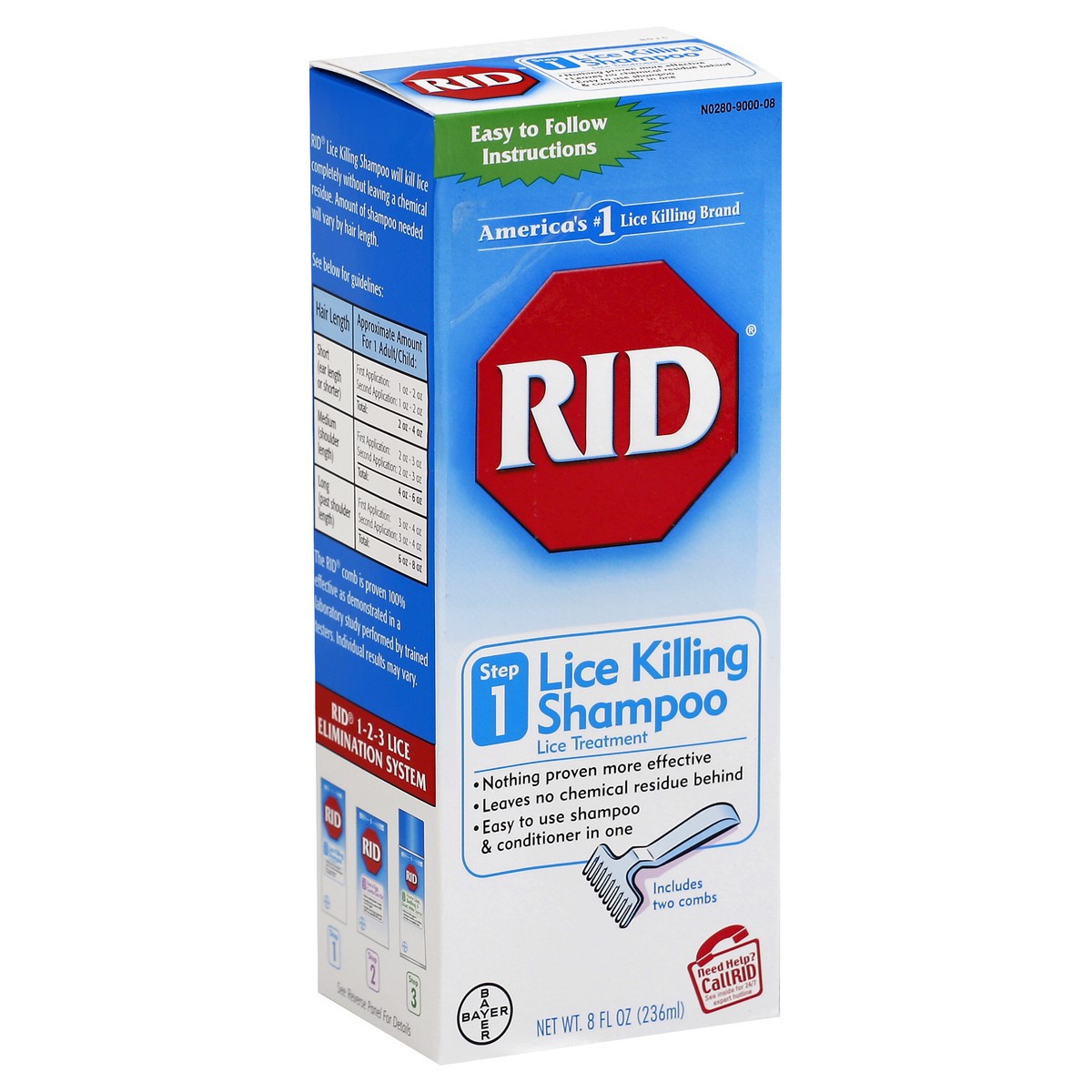 slide 7 of 7, RID Lice Killing Shampoo, 8 fl oz