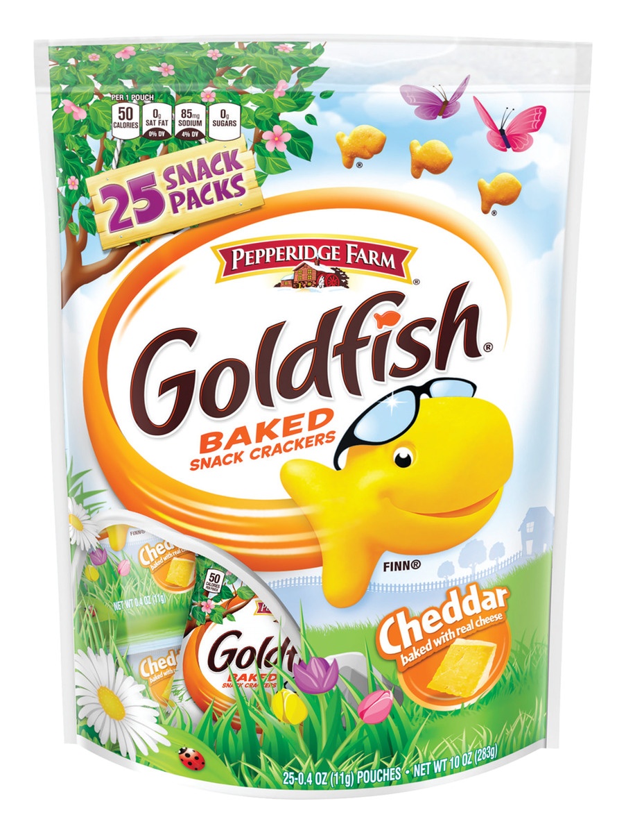 slide 1 of 1, Pepperidge Farm Goldfish Baked Snack Crackers, 25 ct; 0.4 oz