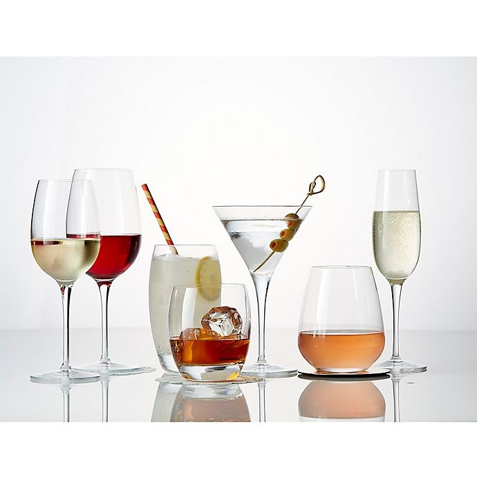 slide 3 of 4, Luigi Bormioli Crescendo SON.hyx Stemless Wine Glasses, 4 ct