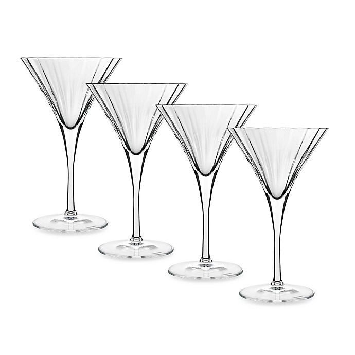 slide 2 of 4, Luigi Bormioli Bach SON.hyx Martini Glasses, 4 ct