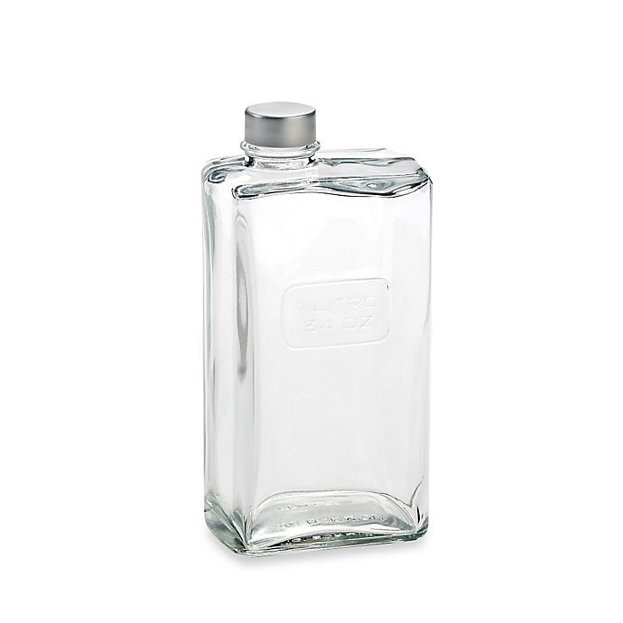 slide 1 of 1, Luigi Bormioli Optima Glass Can with Cap, 34 oz