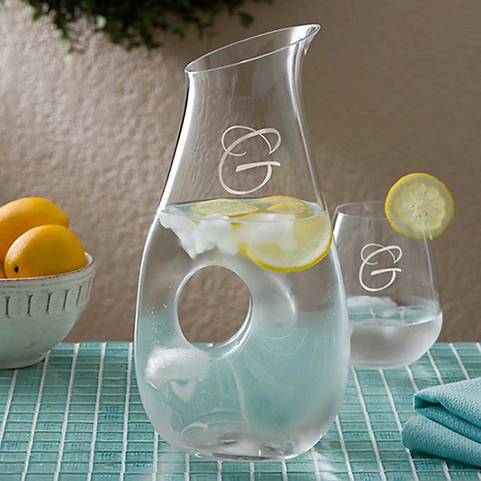 slide 3 of 3, Luigi Bormioli Crescendo Carafe, 48 oz