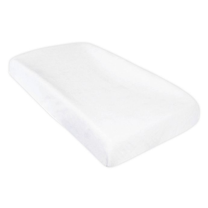 slide 1 of 2, Marmalade Waterproof Changing Pad Cover - White, 1 ct