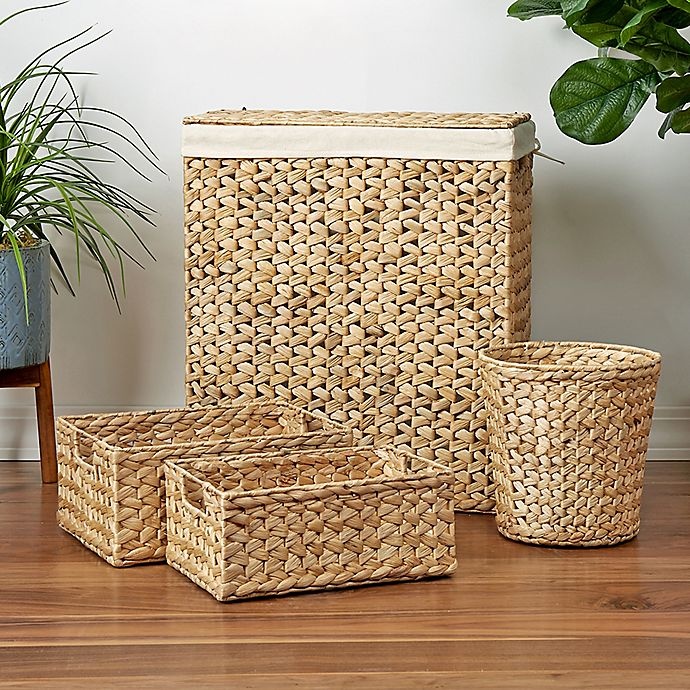 slide 2 of 6, LaMont Home Harper Hamper and Basket Set, 4 ct