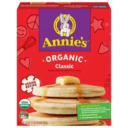 Annie's Organic Classic Pancake and Waffle Mix, Kids Breakfast, Vegan, 26 oz