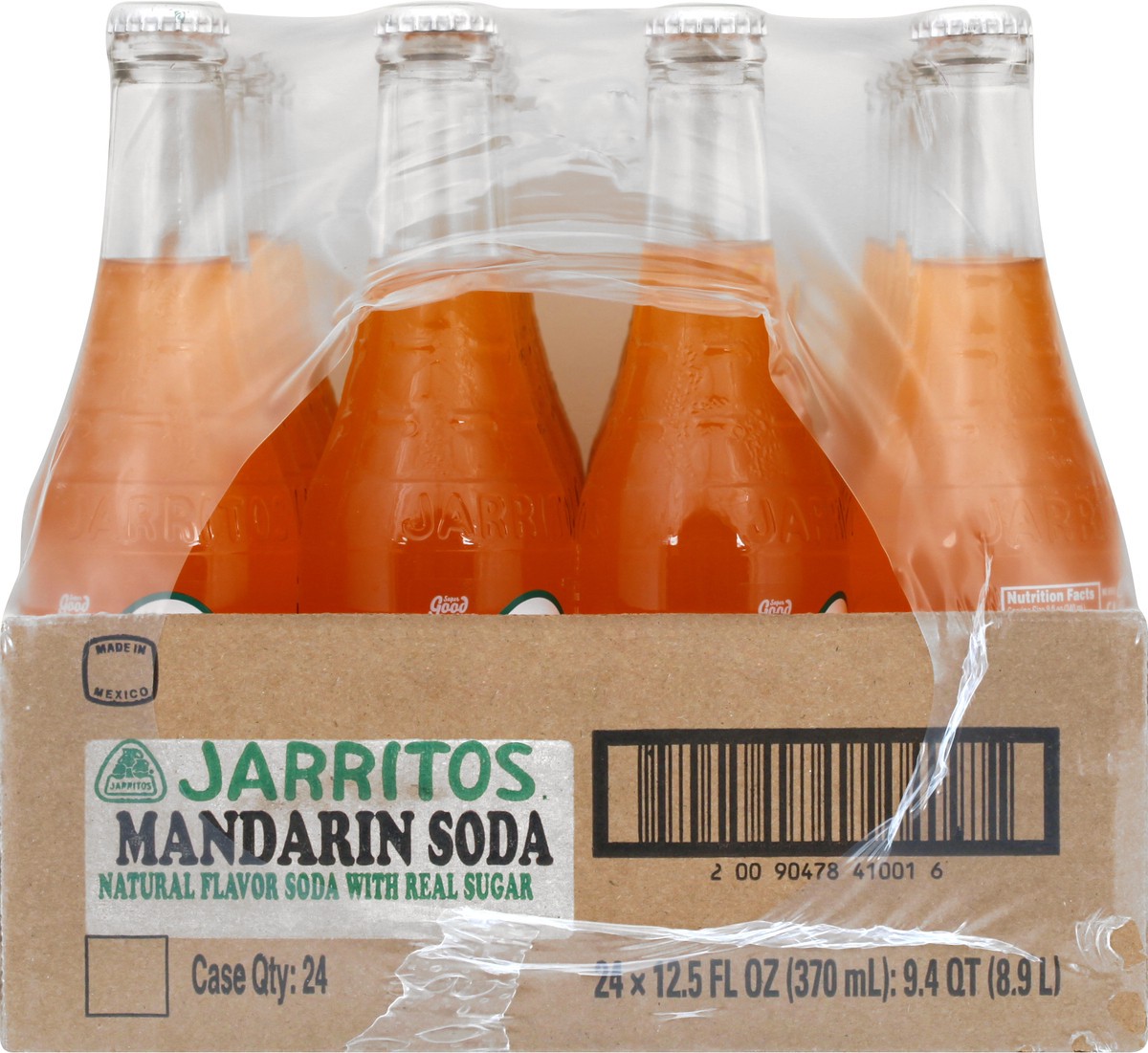 slide 10 of 11, Jarritos Mandarin Soda - 24 ct; 12.5 oz, 24 ct; 12.5 oz