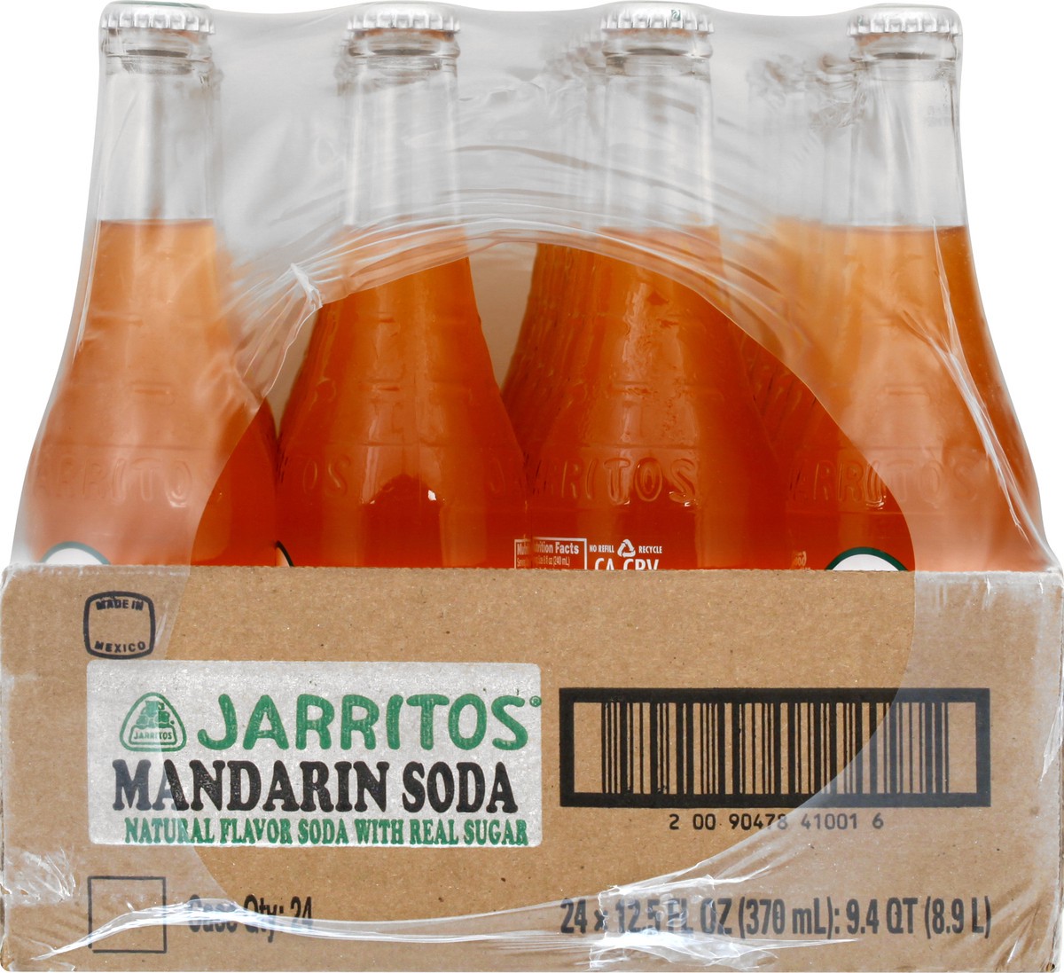 slide 6 of 11, Jarritos Mandarin Soda - 24 ct; 12.5 oz, 24 ct; 12.5 oz