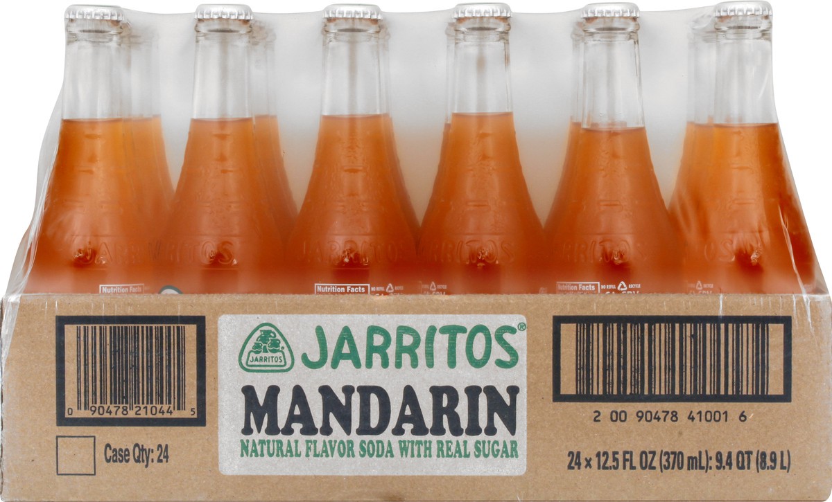 slide 5 of 11, Jarritos Mandarin Soda - 24 ct; 12.5 oz, 24 ct; 12.5 oz