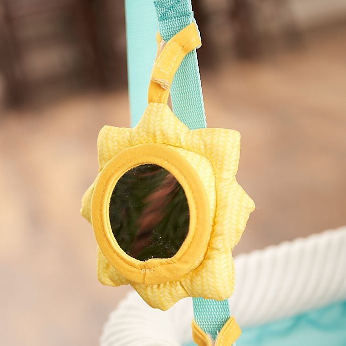 slide 6 of 15, Evenflo ExerSaucer Sweet Skies Doorway Jumper with Removable Toys, 1 ct