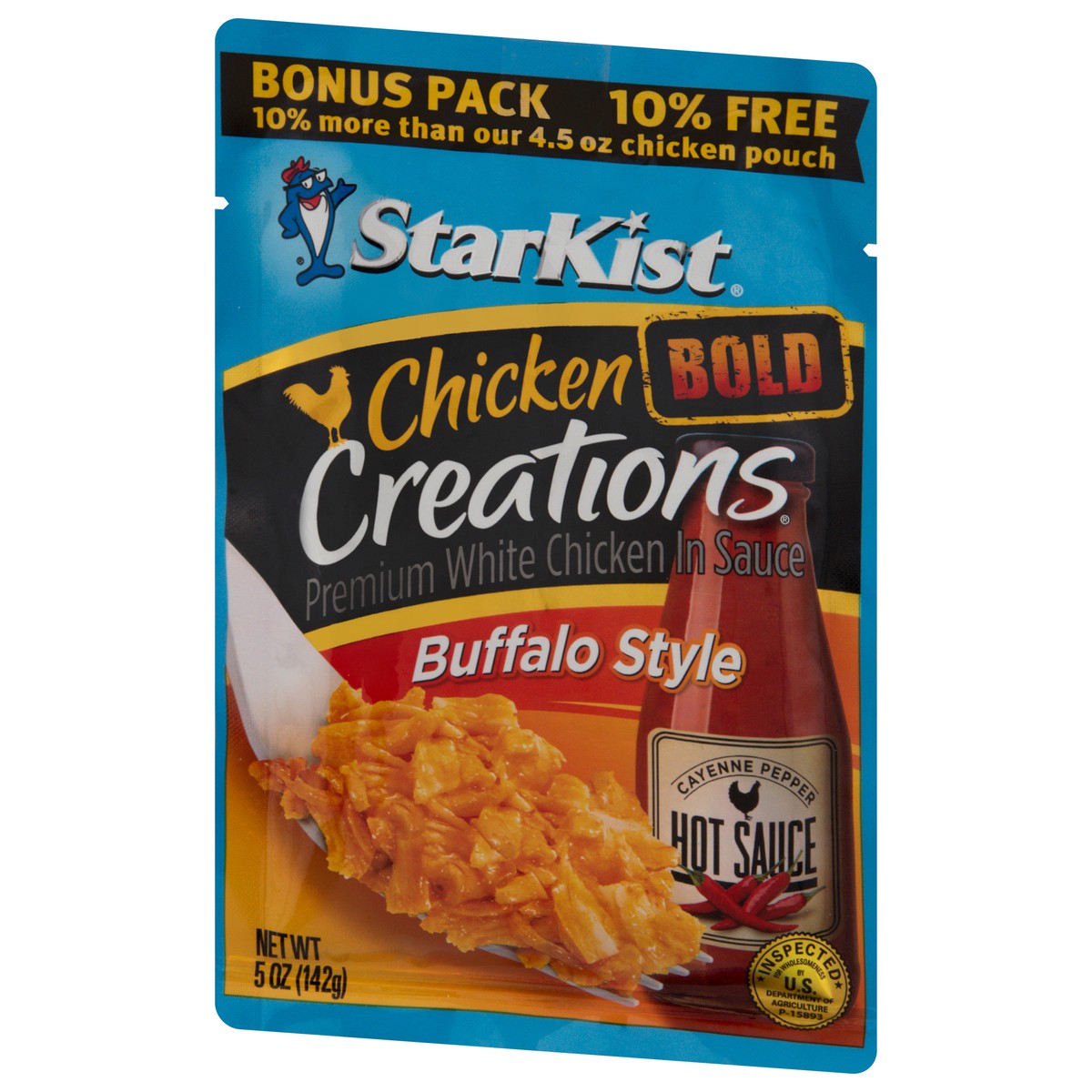 slide 7 of 9, StarKist Chicken Creations Buffalo Style, 4.5 oz