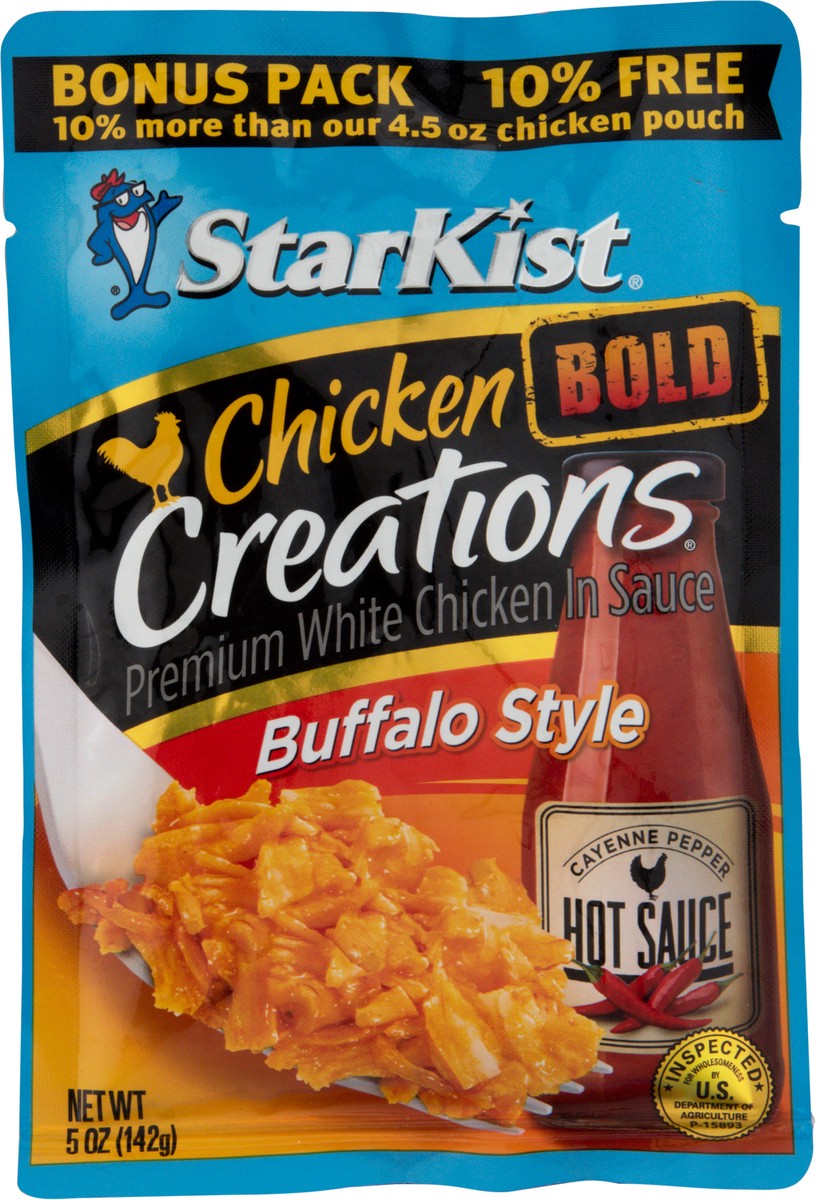 slide 5 of 9, StarKist Chicken Creations Buffalo Style, 4.5 oz